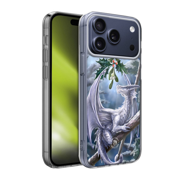 Anne Stokes Yule Snow Dragon Soft Gel Case for Apple iPhone 17 Pro Max Anne Stokes Yule Snow Dragon Soft Gel Case for Apple iPhone 17 Pro Max