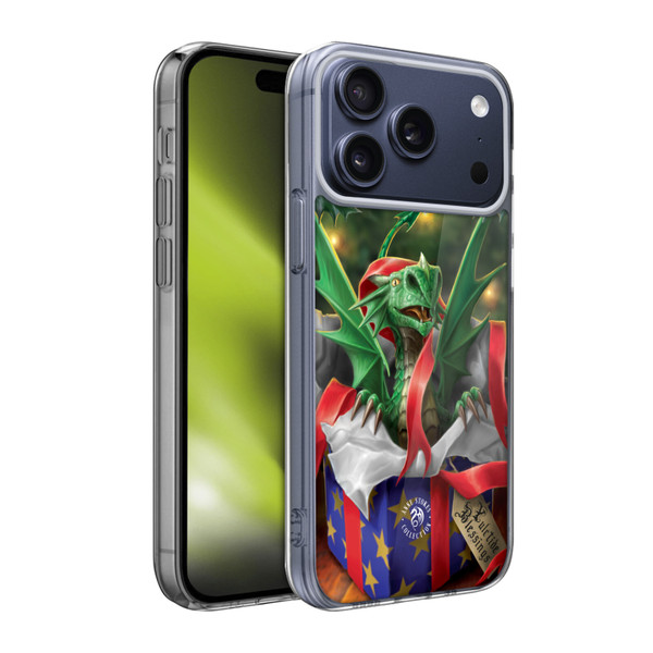 Anne Stokes Yule Surprise Gift Soft Gel Case for Apple iPhone 17 Pro Max