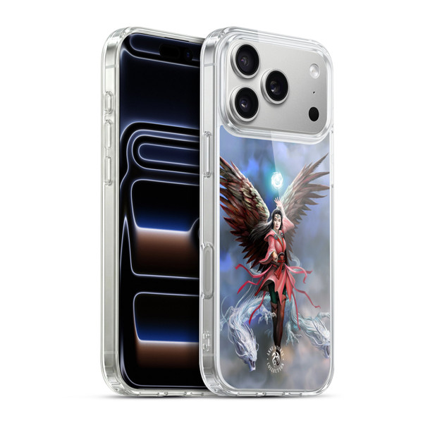 Anne Stokes Female Elementals Air Dragon Soft Gel Case for Apple iPhone 17 Pro Max