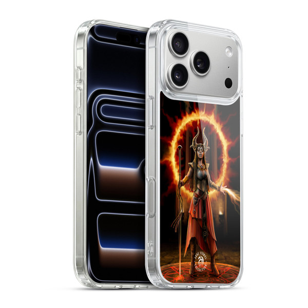 Anne Stokes Female Elementals Fire Soft Gel Case for Apple iPhone 17 Pro Max