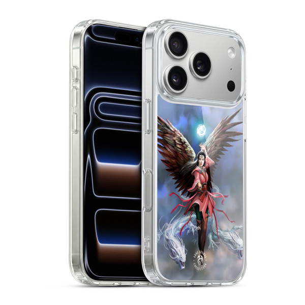 Anne Stokes Female Elementals Air Dragon Soft Gel Case for Apple iPhone 17 Pro