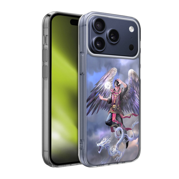 Anne Stokes Male Elementals Air Dragon Soft Gel Case for Apple iPhone 17 Pro Max
