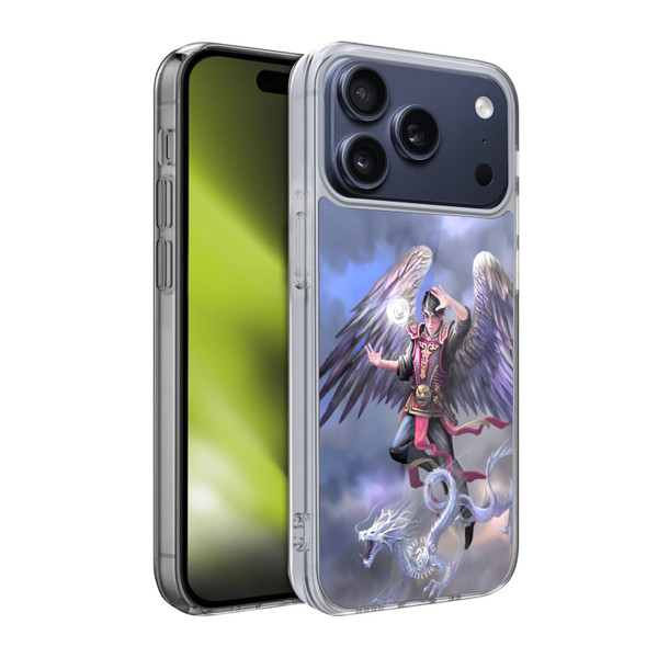 Anne Stokes Male Elementals Air Dragon Soft Gel Case for Apple iPhone 17 Pro