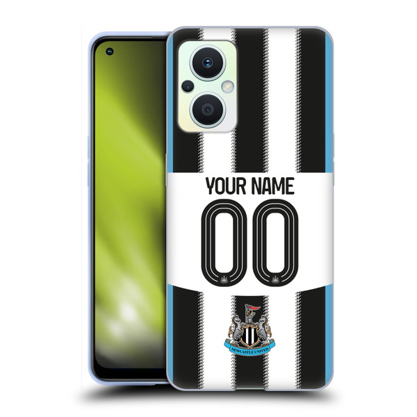 Newcastle United Football Club 2025/26 Crest Home Soft Gel Case for OPPO Reno8 Lite Newcastle United Football Club 2025/26 Crest Home Soft Gel Case for OPPO Reno8 Lite