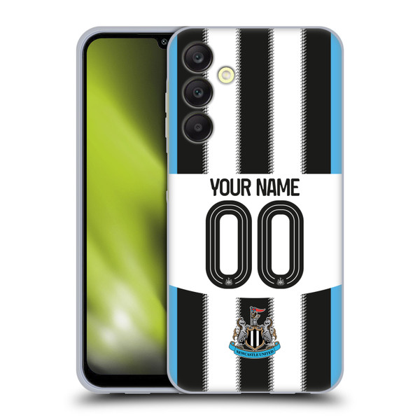 Newcastle United Football Club 2025/26 Crest Home Soft Gel Case for Samsung Galaxy A25 5G