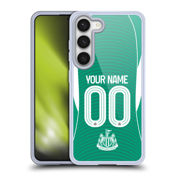 Newcastle United Football Club 2025/26 Crest Away Soft Gel Case for Samsung Galaxy S23 5G