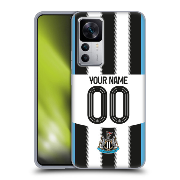 Newcastle United Football Club 2025/26 Crest Home Soft Gel Case for Xiaomi 12T 5G / 12T Pro 5G / Redmi K50 Ultra 5G