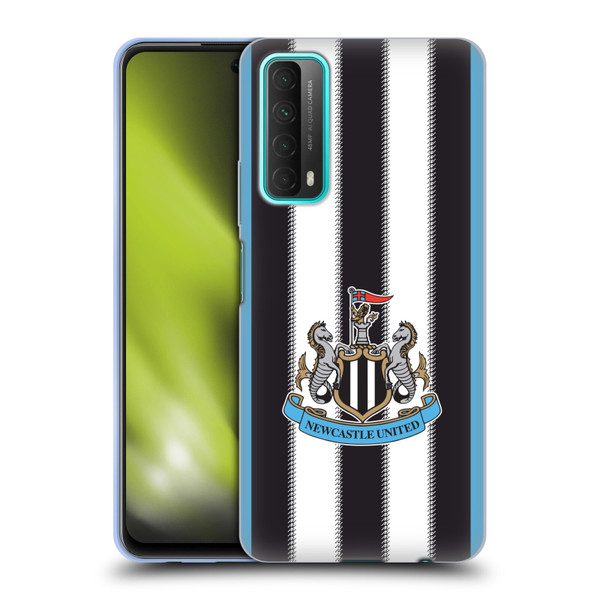 Newcastle United Football Club 2025/26 Crest Kit Home Soft Gel Case for Huawei P Smart (2021)