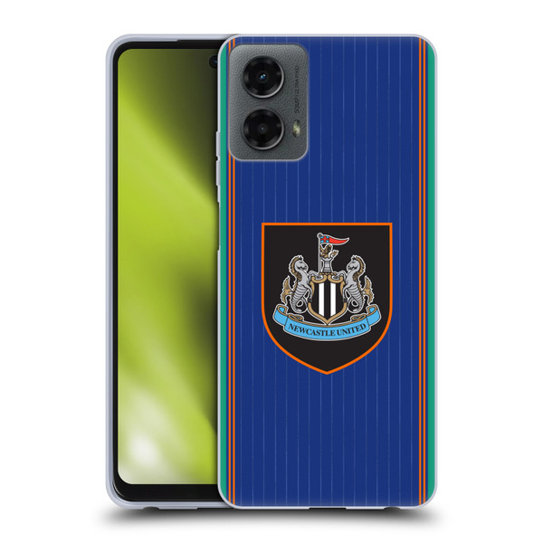 Newcastle United Football Club 2025/26 Crest Kit Third Soft Gel Case for Motorola Moto G (2024)