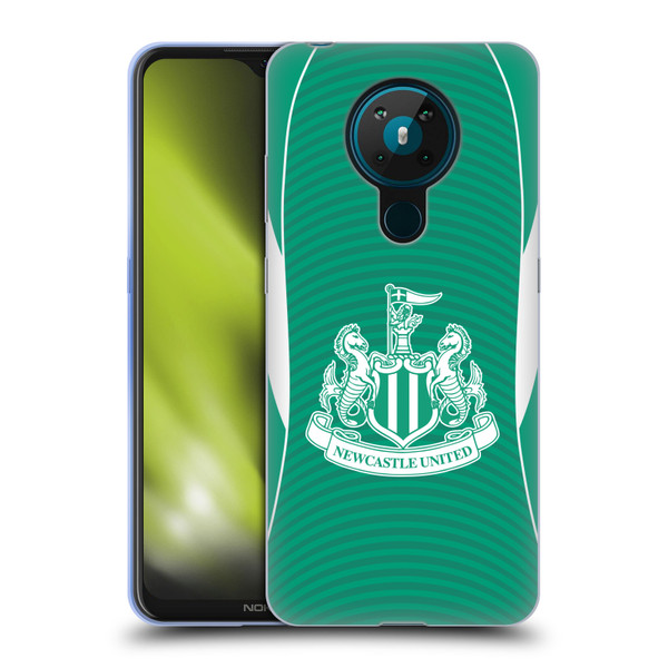 Newcastle United Football Club 2025/26 Crest Kit Away Soft Gel Case for Nokia 5.3