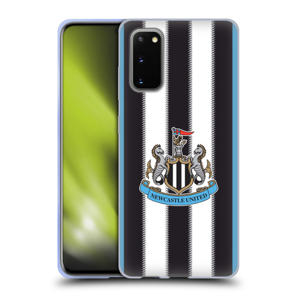 Newcastle United Football Club 2025/26 Crest Kit Home Soft Gel Case for Samsung Galaxy S20 / S20 5G Newcastle United Football Club 2025/26 Crest Kit Home Soft Gel Case for Samsung Galaxy S20 / S20 5G