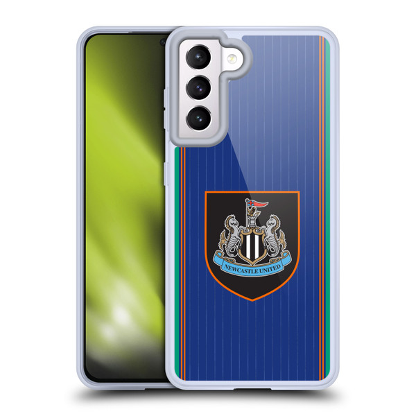 Newcastle United Football Club 2025/26 Crest Kit Third Soft Gel Case for Samsung Galaxy S21 5G