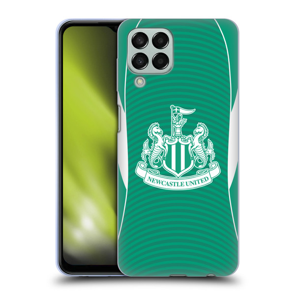 Newcastle United Football Club 2025/26 Crest Kit Away Soft Gel Case for Samsung Galaxy M33 (2022)