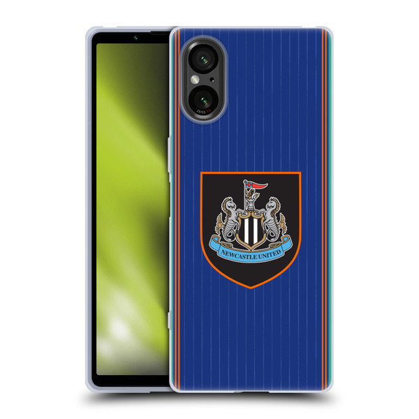 Newcastle United Football Club 2025/26 Crest Kit Third Soft Gel Case for Sony Xperia 5 V 5G