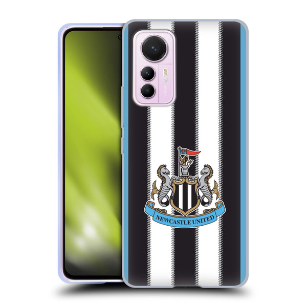 Newcastle United Football Club 2025/26 Crest Kit Home Soft Gel Case for Xiaomi 12 Lite