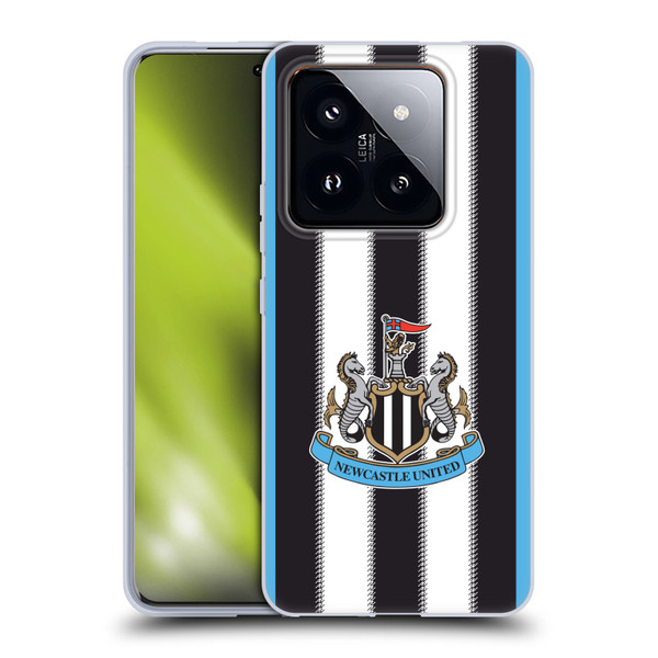 Newcastle United Football Club 2025/26 Crest Kit Home Soft Gel Case for Xiaomi 14 Pro Newcastle United Football Club 2025/26 Crest Kit Home Soft Gel Case for Xiaomi 14 Pro