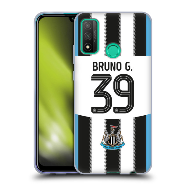 Newcastle United Football Club 2025/26 Players Home Kit Bruno Guimarães Soft Gel Case for Huawei P Smart (2020)