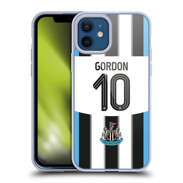 Newcastle United Football Club 2025/26 Players Home Kit Anthony Gordon Soft Gel Case for Apple iPhone 12 / iPhone 12 Pro Newcastle United Football Club 2025/26 Players Home Kit Anthony Gordon Soft Gel Case for Apple iPhone 12 / iPhone 12 Pro