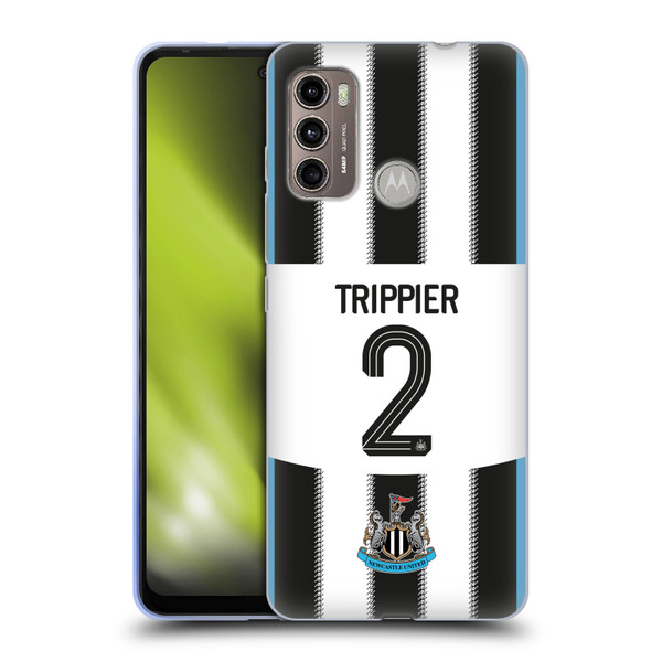 Newcastle United Football Club 2025/26 Players Home Kit Kieran Trippier Soft Gel Case for Motorola Moto G60 / Moto G40 Fusion Newcastle United Football Club 2025/26 Players Home Kit Kieran Trippier Soft Gel Case for Motorola Moto G60 / Moto G40 Fusion