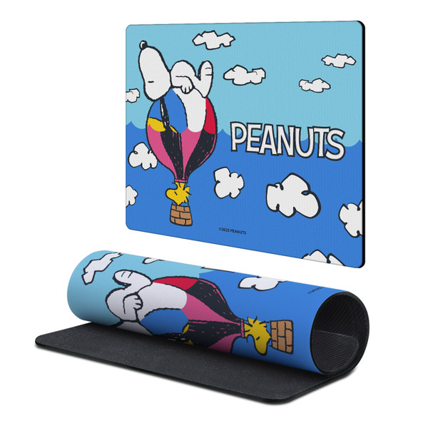 Peanuts Graphics Snoopy & Woodstock Balloon Gaming Office Desk PC Keyboard Mouse Mat Pad 9.84 x 11.81 x 0.12 inches (250 x 300 mm) - S