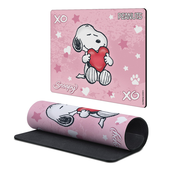 Peanuts Graphics Snoopy XOXO Gaming Office Desk PC Keyboard Mouse Mat Pad 9.84 x 11.81 x 0.12 inches (250 x 300 mm) - S