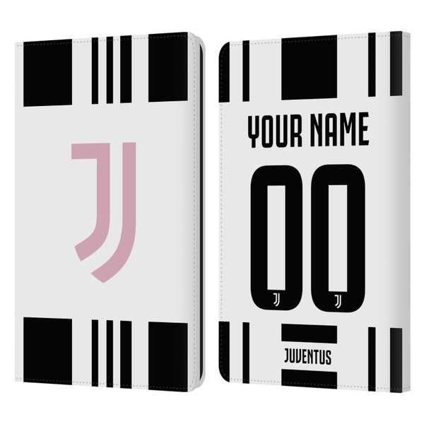 Custom Customised Personalised Juventus Football Club 2025/26 Kit Home Leather Book Wallet Case Cover For Amazon Kindle Paperwhite 1 / 2 / 3