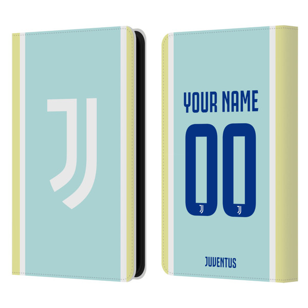 Custom Customised Personalised Juventus Football Club 2025/26 Kit Away Leather Book Wallet Case Cover For Amazon Kindle Paperwhite 5 (2021)