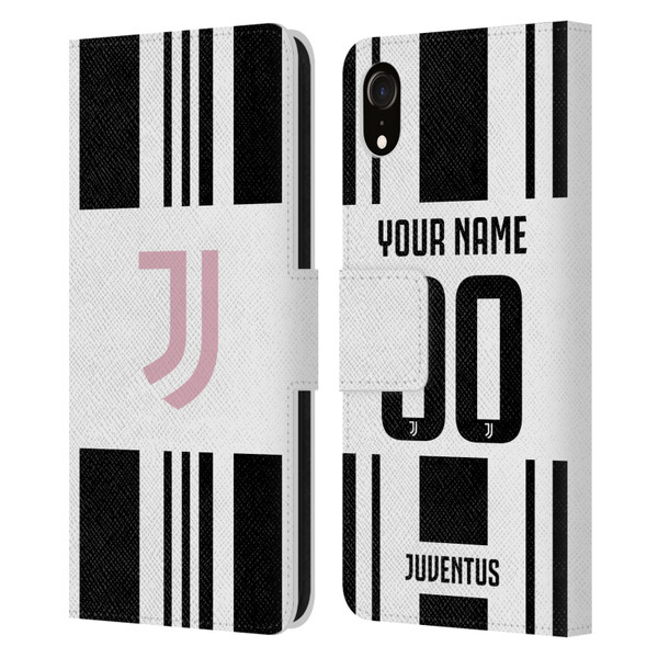 Custom Customised Personalised Juventus Football Club 2025/26 Kit Home Leather Book Wallet Case Cover For Apple iPhone XR Custom Customised Personalised Juventus Football Club 2025/26 Kit Home Leather Book Wallet Case Cover For Apple iPhone XR