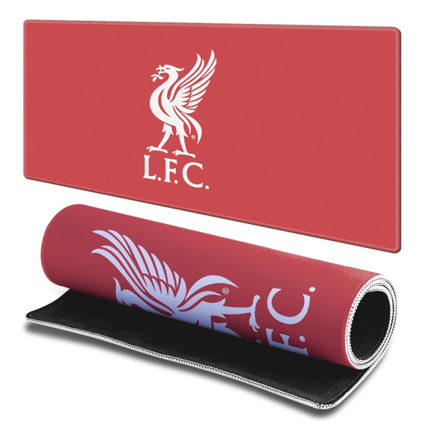 Liverpool Football Club Graphics Liverbird Red Gaming Office Desk PC Keyboard Mouse Mat Pad - L