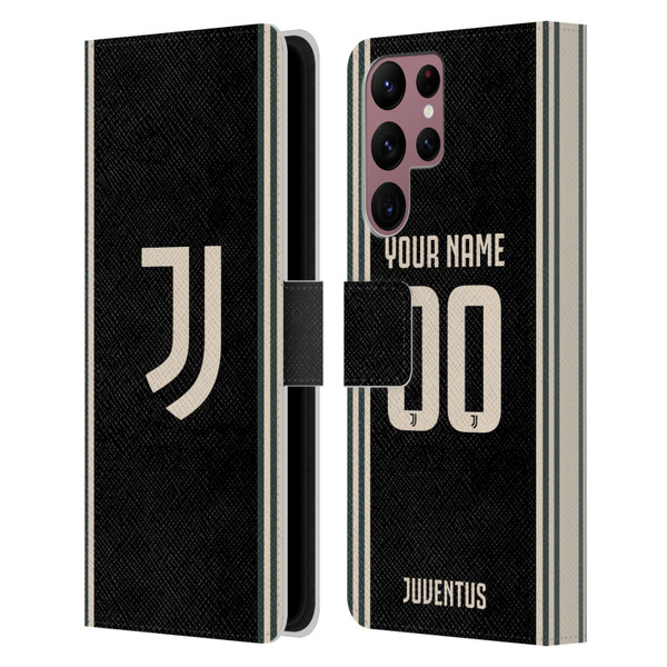 Custom Customised Personalised Juventus Football Club 2025/26 Kit Third Leather Book Wallet Case Cover For Samsung Galaxy S22 Ultra 5G