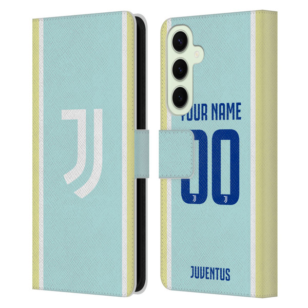 Custom Customised Personalised Juventus Football Club 2025/26 Kit Away Leather Book Wallet Case Cover For Samsung Galaxy S25+ Custom Customised Personalised Juventus Football Club 2025/26 Kit Away Leather Book Wallet Case Cover For Samsung Galaxy S25+