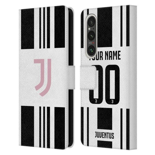 Custom Customised Personalised Juventus Football Club 2025/26 Kit Home Leather Book Wallet Case Cover For Sony Xperia 1 V 5G Custom Customised Personalised Juventus Football Club 2025/26 Kit Home Leather Book Wallet Case Cover For Sony Xperia 1 V 5G