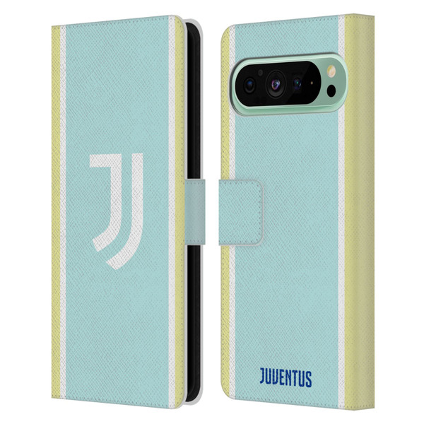 Juventus Football Club 2025/26 Kit Away Leather Book Wallet Case Cover For Google Pixel 9 Pro XL
