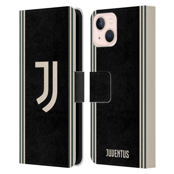 Juventus Football Club 2025/26 Kit Third Leather Book Wallet Case Cover For Apple iPhone 13