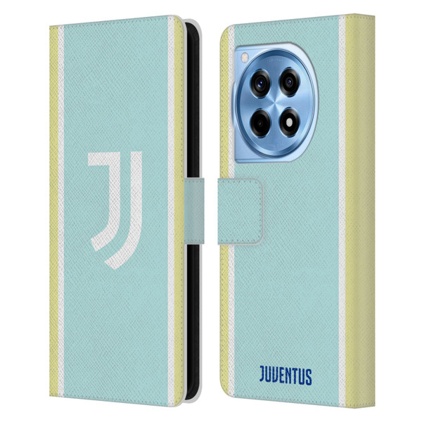 Juventus Football Club 2025/26 Kit Away Leather Book Wallet Case Cover For OnePlus 12R
