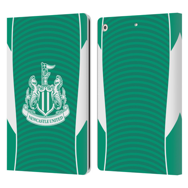Newcastle United Football Club 2025/26 Crest Kit Away Leather Book Wallet Case Cover For Apple iPad 10.2 2019/2020/2021 Newcastle United Football Club 2025/26 Crest Kit Away Leather Book Wallet Case Cover For Apple iPad 10.2 2019/2020/2021