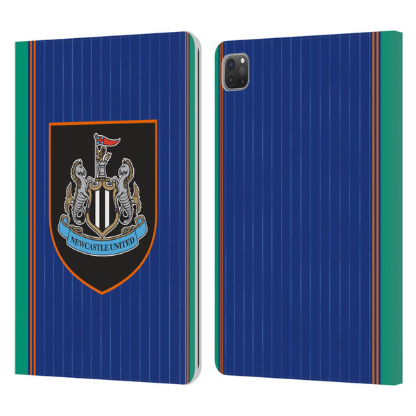 Newcastle United Football Club 2025/26 Crest Kit Third Leather Book Wallet Case Cover For Apple iPad Pro 11 2020 / 2021 / 2022