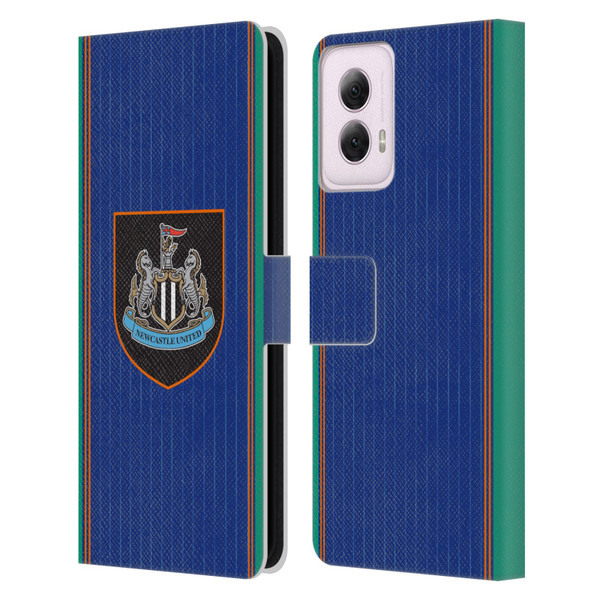 Newcastle United Football Club 2025/26 Crest Kit Third Leather Book Wallet Case Cover For Motorola Moto G Power (2024)