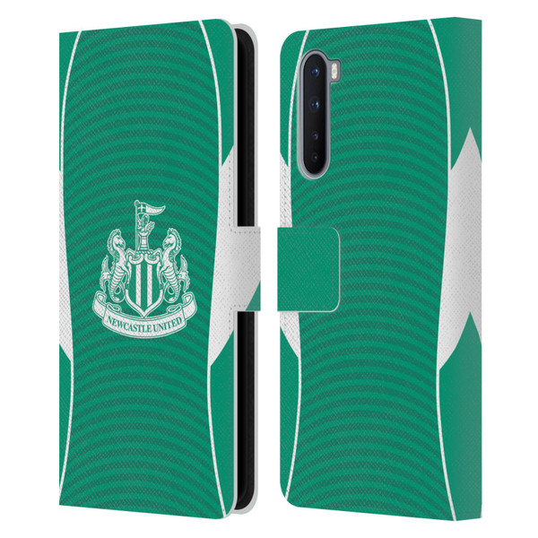 Newcastle United Football Club 2025/26 Crest Kit Away Leather Book Wallet Case Cover For OnePlus Nord 5G