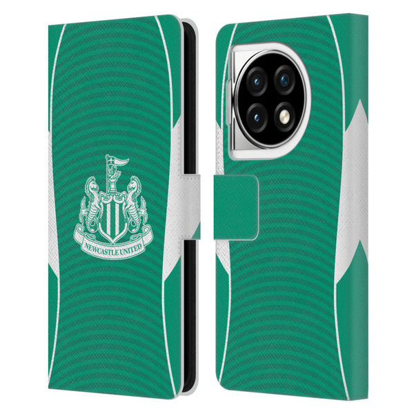 Newcastle United Football Club 2025/26 Crest Kit Away Leather Book Wallet Case Cover For OPPO OnePlus Ace 3 5G