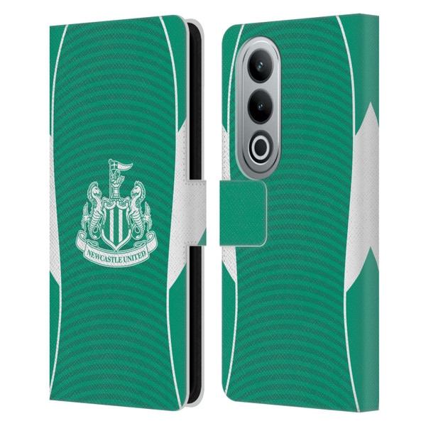 Newcastle United Football Club 2025/26 Crest Kit Away Leather Book Wallet Case Cover For OPPO OnePlus Ace 3V 5G
