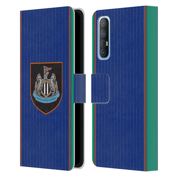 Newcastle United Football Club 2025/26 Crest Kit Third Leather Book Wallet Case Cover For OPPO Find X2 Neo 5G Newcastle United Football Club 2025/26 Crest Kit Third Leather Book Wallet Case Cover For OPPO Find X2 Neo 5G