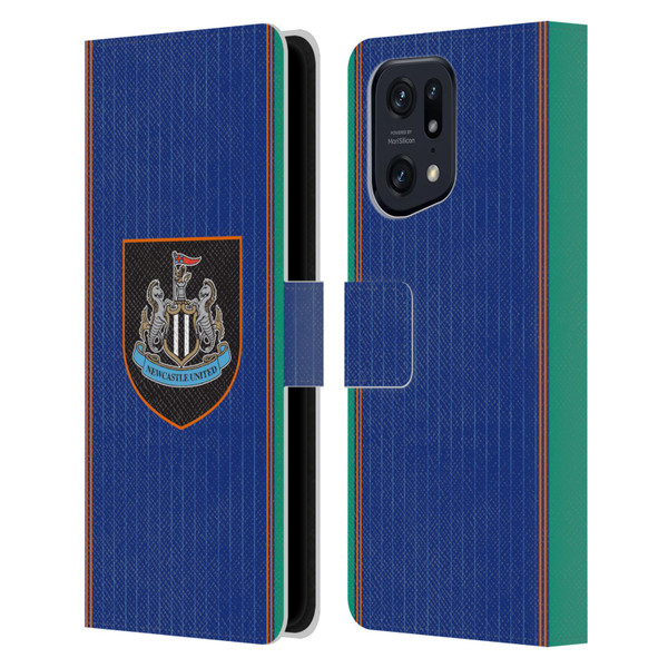Newcastle United Football Club 2025/26 Crest Kit Third Leather Book Wallet Case Cover For OPPO Find X5 Pro