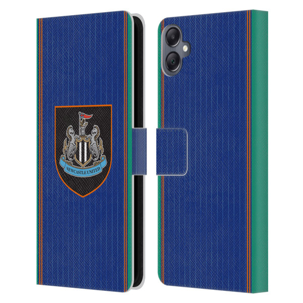 Newcastle United Football Club 2025/26 Crest Kit Third Leather Book Wallet Case Cover For Samsung Galaxy A05