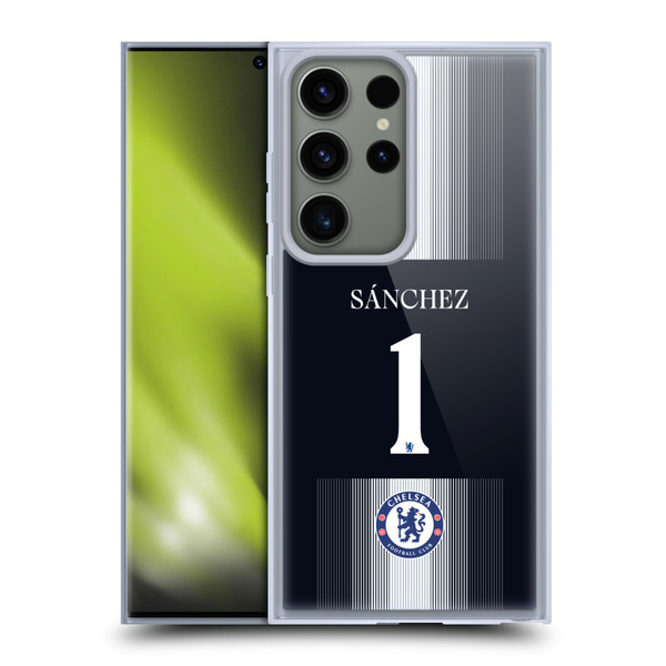 Chelsea Football Club 2025/26 Players Home Kit 1st Group Robert Sánchez Soft Gel Case for Samsung Galaxy S23 Ultra 5G