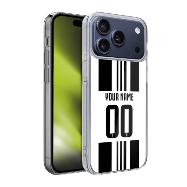Custom Customised Personalised Juventus Football Club 2025/26 Kit Home Soft Gel Case for Apple iPhone 17 Pro Custom Customised Personalised Juventus Football Club 2025/26 Kit Home Soft Gel Case for Apple iPhone 17 Pro