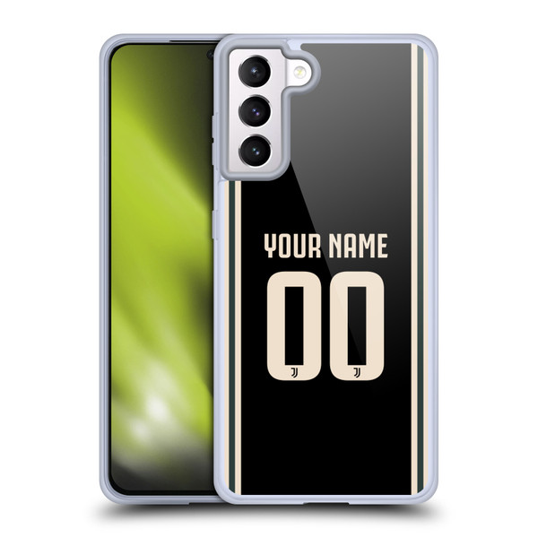 Custom Customised Personalised Juventus Football Club 2025/26 Kit Third Soft Gel Case for Samsung Galaxy S21+ 5G