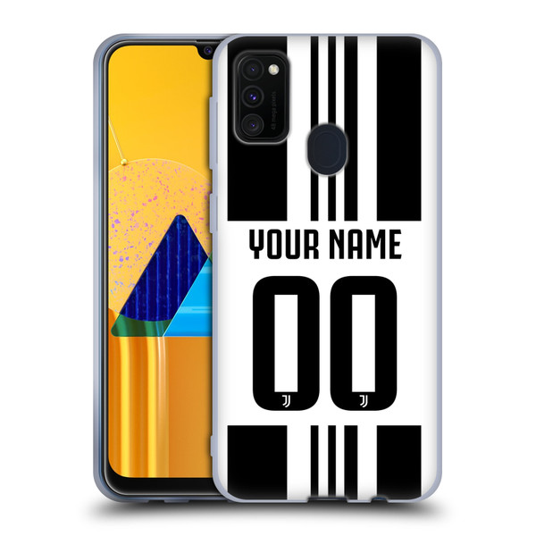 Custom Customised Personalised Juventus Football Club 2025/26 Kit Home Soft Gel Case for Samsung Galaxy M30s (2019)/M21 (2020)