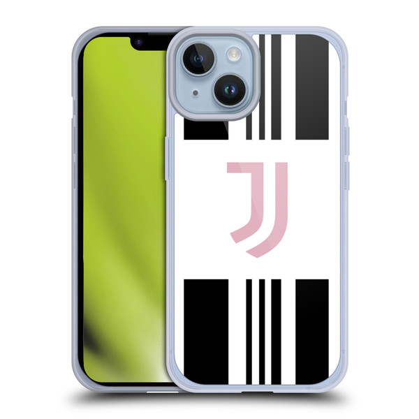 Juventus Football Club 2025/26 Kit Home Soft Gel Case for Apple iPhone 14