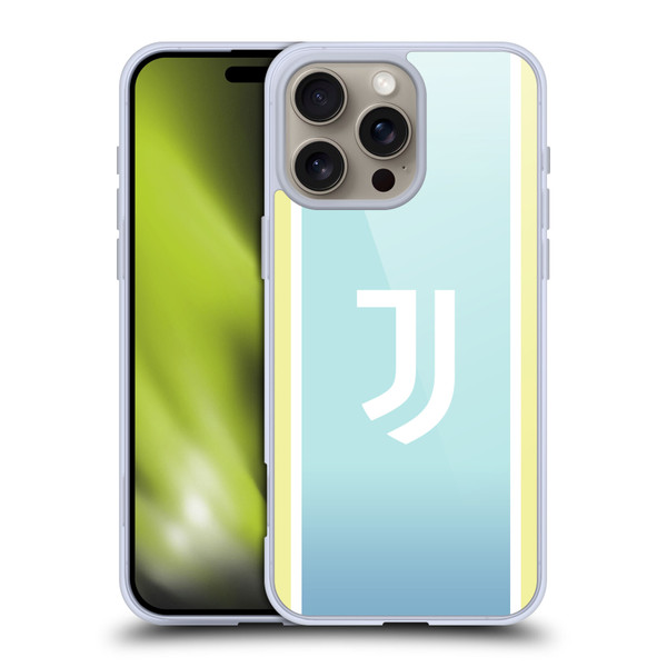 Juventus Football Club 2025/26 Kit Away Soft Gel Case for Apple iPhone 16 Pro Max